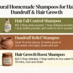 3 Powerful DIY Natural Shampoos That Actually Work for Hair Fall, Dandruff & Growth